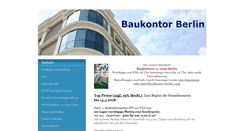 Desktop Screenshot of baukontor-berlin.com